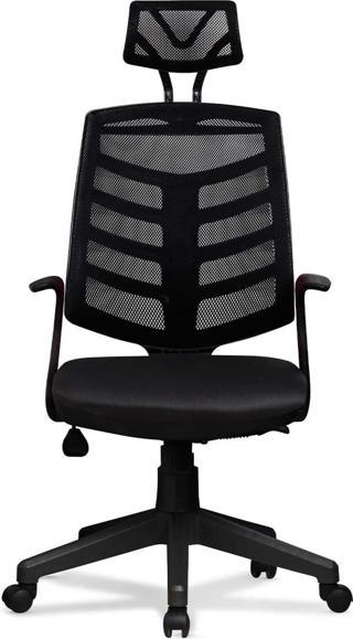 Arenzo Ev ve Ofis Çalışma Sandalyesi Bilgisayar ve Yönetici Koltuğu Piramit Model Siyah