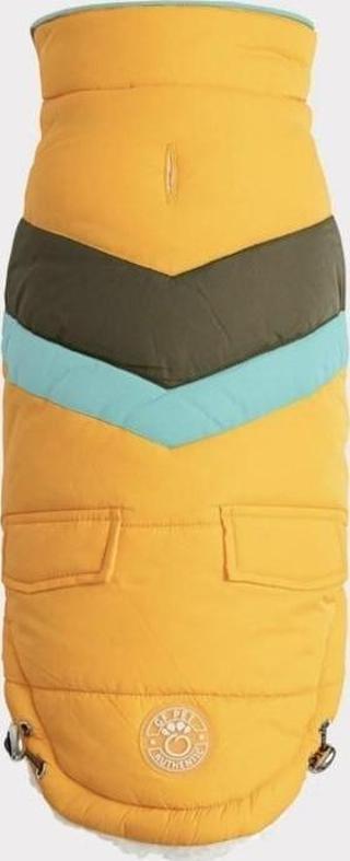 GF PET Alpine Puffer Köpek Montu Sarı XSmall