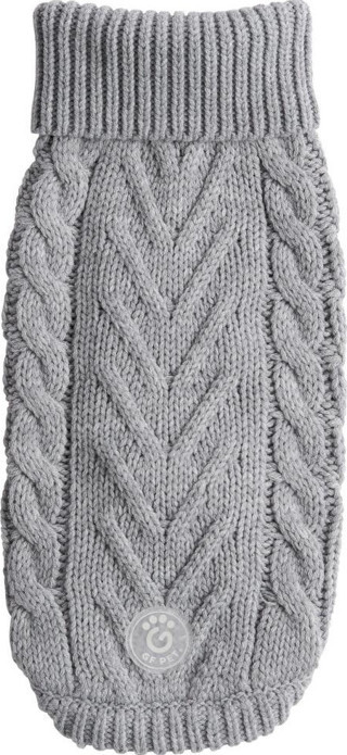 GF PET Chalet Köpek Süveteri Gri Small