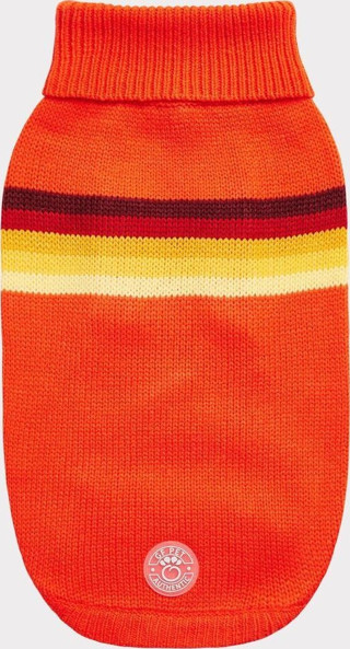 GF PET Retro Köpek Süveteri Turuncu Medium