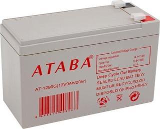 Ataba AT1290G 12 Volt 9 Amper Jel Akü