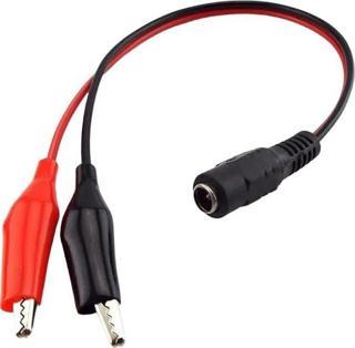 Powermaster 5.5x2.5mm Dişi To Krokodil Çevirici 25Cm Kablo PM-22974