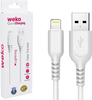 Weko WK-22019 USB To Lightning Telefon Şarj Kablosu