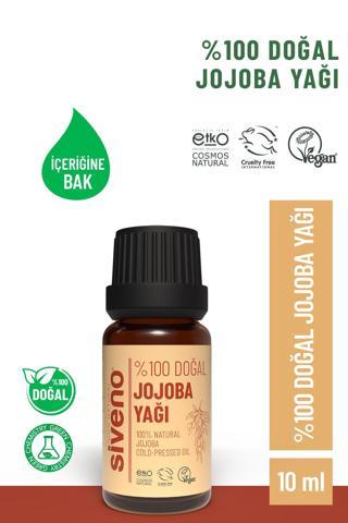 Siveno %100 Doğal Jojoba Yağı Soğuk Sıkım 10 ml