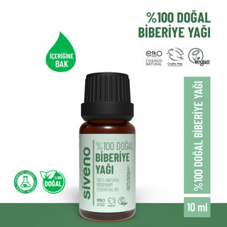 Siveno %100 Doğal Biberiye Uçucu Yağı 10 ml