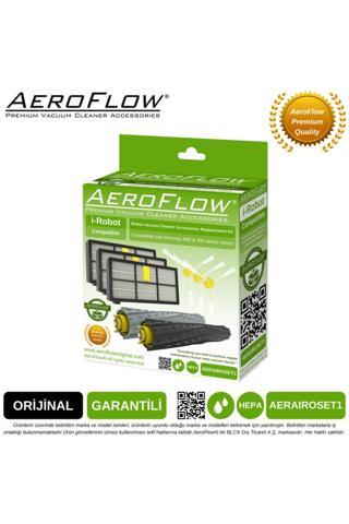 Marketto Aeroflow Orijinal Irobot Roomba 900 Süpürge Filtre Seti Garantili