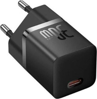 Baseus Palm Hızlı Şarj Aleti C+U 30W EU Siyah (P1011160A113-00)