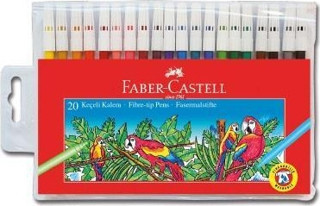 Faber-Castell 20 Renk Keçeli Kalem
