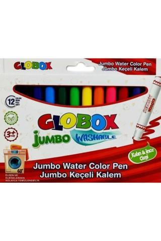 Globox Jumbo Yıkanabilir Keçeli Kalem Kod:3379