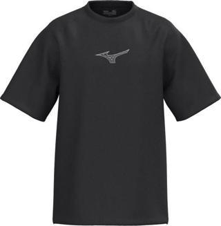 Athletics Oversize Erkek Tişört Siyah