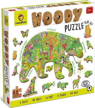Ludattica The Forest - Woody Puzzle