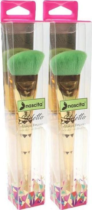 Nascita Açılı Fondöten Fırçası x 2