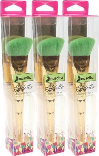 Nascita Açılı Fondöten Fırçası x 3