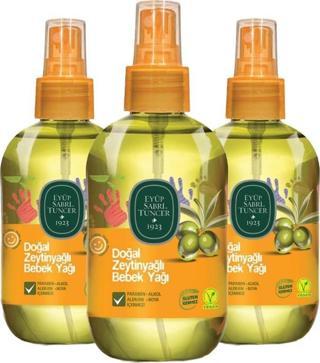 Eyüp Sabri Tuncer Doğal Zeytinyağlı Bebek Yağı 280 ml x 3