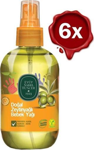 Eyüp Sabri Tuncer Doğal Zeytinyağlı Bebek Yağı 280 ml x 6