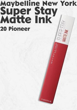 Maybelline Super Stay Matte Ink 20 Pioneer