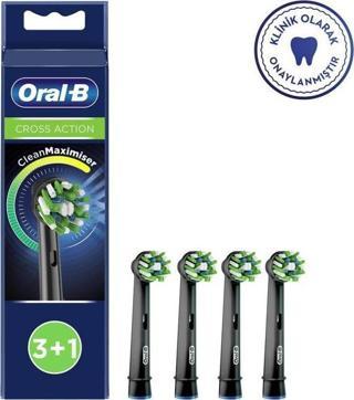 Oral-B Cross Action 3+1 Cleanmaximizer Teknolojili Yedek Fırça Başlığ