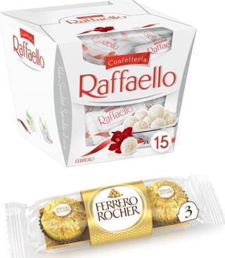 Ferrero Rocher Raffaello T15 + Rocher T3