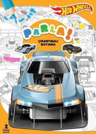 Hot Wheels - Parla! Çıkartmalı Boyama - Doğan Çocuk