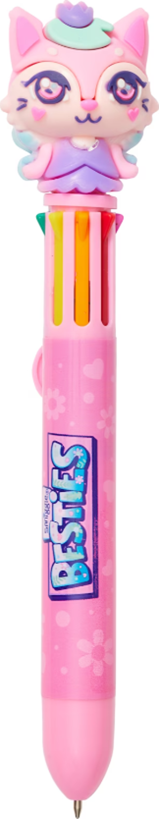 Smiggle - Besties 8 Renkli Gökkuşağı Tükenmez Kalemi