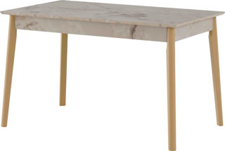 Aleda Ortadan Açılır Mutfak Masası 75x120 cm