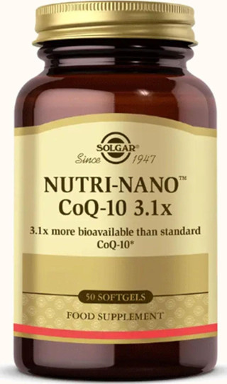Nutrı-nano Coq-10 3.1x 50 Softgels