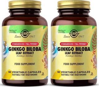 Ginkgo Biloba Leaf Extract 60 Kapsül 2 Adet