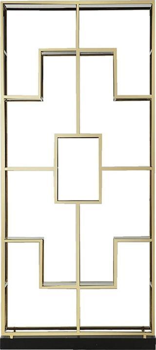 Hitit Dekorasyon Candie Gold Metal Kitaplık