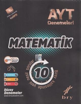 AYT - Branş Denemeleri - Matematik-Geometri (10 lu) - Birey Eğitim Yayınları