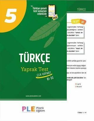 5.Sınıf - Türkçe - Yaprak Testi (1-32) - Birey Yayınları
