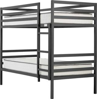 Zizuva Tasarım Siyah Metal 2'Li Ranza Modeli