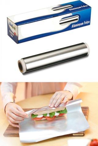 Yok Yok Ambalaj Yemek İçin Alüminyum Folyo - 30 Cm X 13 Mikron (800 Gr)