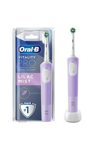 Oral-B D103 Vitality Pro Cross Action Lila Şarjlı Diş Fırçası