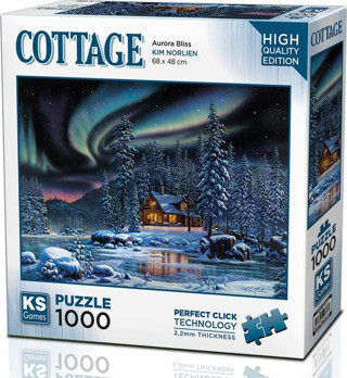 Ks Games 1000 Parça Aurora Bliss Puzzle - Kim Norlien