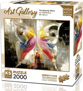Ks Games 2000 Parça Kelebek Etkisi Puzzle - Ali Eminoğlu