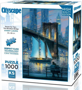 Ks Games 1000 Parça İki Kişilik Rüya Puzzle - Evgeny Lushpin