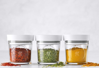 Zwilling Fresh & Save CUBE Set XS  3-parça şeffaf-beyaz  