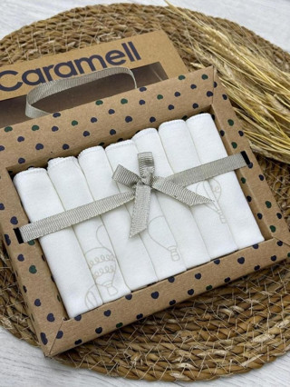 Caramell 7'li Agız Silme Mendili