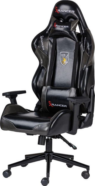 Xrancer Cross Gray 3D (Deri) Oyuncu Koltuğu