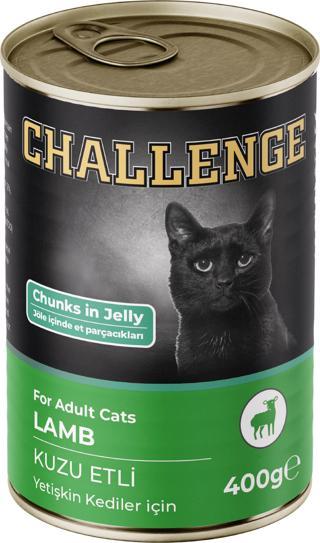 Challenge Kuzu Etli Yetişkin Kedi Konservesi 400 gr