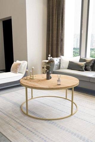 EDMONDA EVAKSESUAR DESİGN ORTA SEHPA