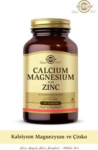 Calcium Magnesium Plus Zinc 100 Tablet(kalsiyum Magnesyum Magnezyum Plas Zink)