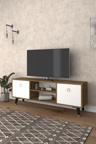 Ferniso Mobilya 138 Cm Tv ÜnitesiÇam-Beyaz
