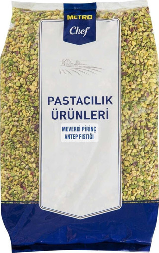 Metro Chef Pirinç Meverdi Fıstık 250Gr Pastacılık Pasta Tatlı Mutfak Şef