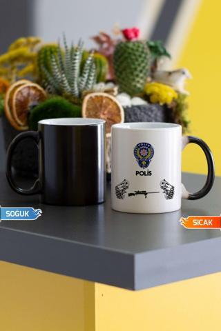 Hediyelen Polis Sihirli Kupa Bardak