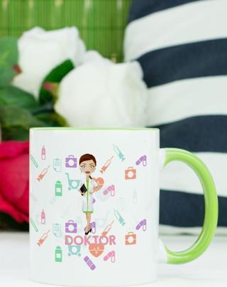 Hediyelen Doktor Kupa Bardak Yeşil