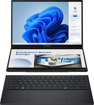 Zenbook Duo UX8406CA-PZ062W Intel Core Ultra 7 255H 32GB 1tb SSD Windows 11 Home 14" OLED Taşınabilir Bilgisayar