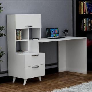 Bmdekor Çalışma Masası Turka Beyaz