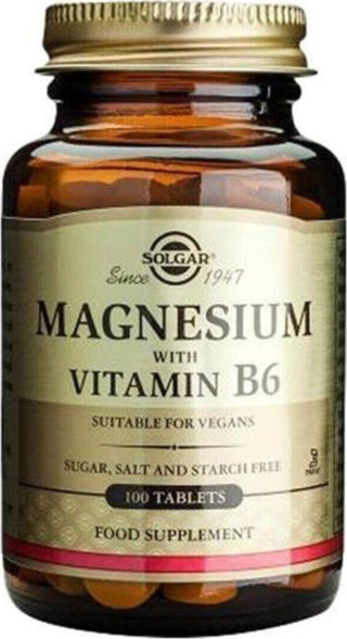 Magnesium Vitamin B6 100 Tablet