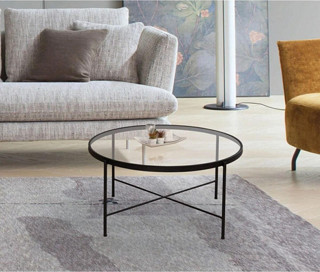 BETA AKSESUAR Viyana Orta Sehpa - Şeffaf Cam